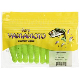 Smith LTD Worm Gary Yamamoto Imograb 2.4 inches (60 mm), Approx. 0.3 oz (8.5 g), Chart/Chart Flake #015 Lure