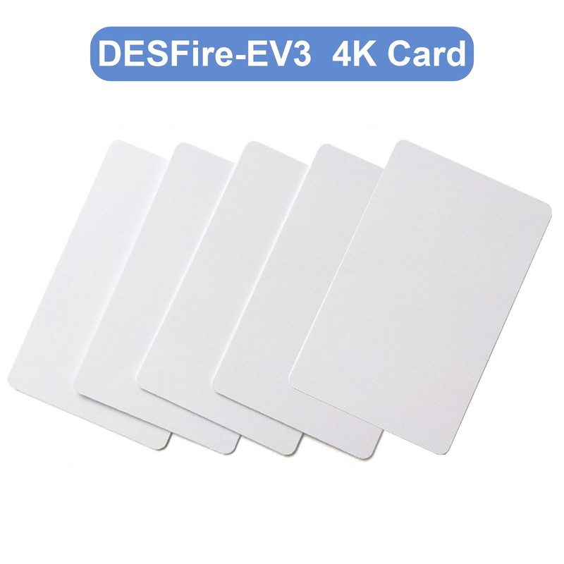 SZLEJUN DESFire EV3 4K NFC Smart Card (Pack of 5)