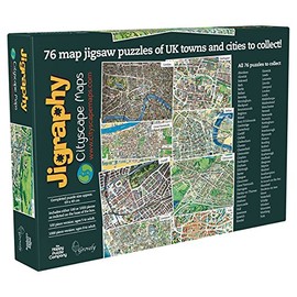 The Happy Puzzle Company - Jigraphy Cityscapes London 1000 Pieces - Jigsaw Puzzles for Adults 1000