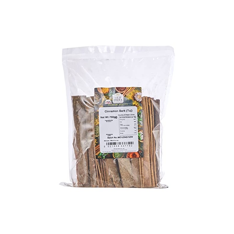 Old India Cinnamon Bark (Tuj) 750 g