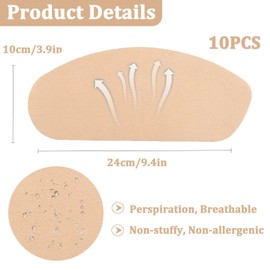 Thigh Lift Tape,Thigh Inner Prevention Friction Patch, Anti Chafe Thigh Skin Tape, Chafing Chub Rub Adhesive Patch-10PCS