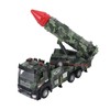 Missile Truck Toy High Simulation Strong Return Force Alloy Lights