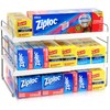 JUPELI Foil and Plastic Wrap Organizer, Expandable Kitchen Pantry Storage,
