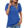 OFEEFAN Plain T Shirts for Women Beach Vacation Clothes Crew