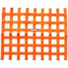 RaceQuip 721045 Orange Ribbon Style Race Car Window Net