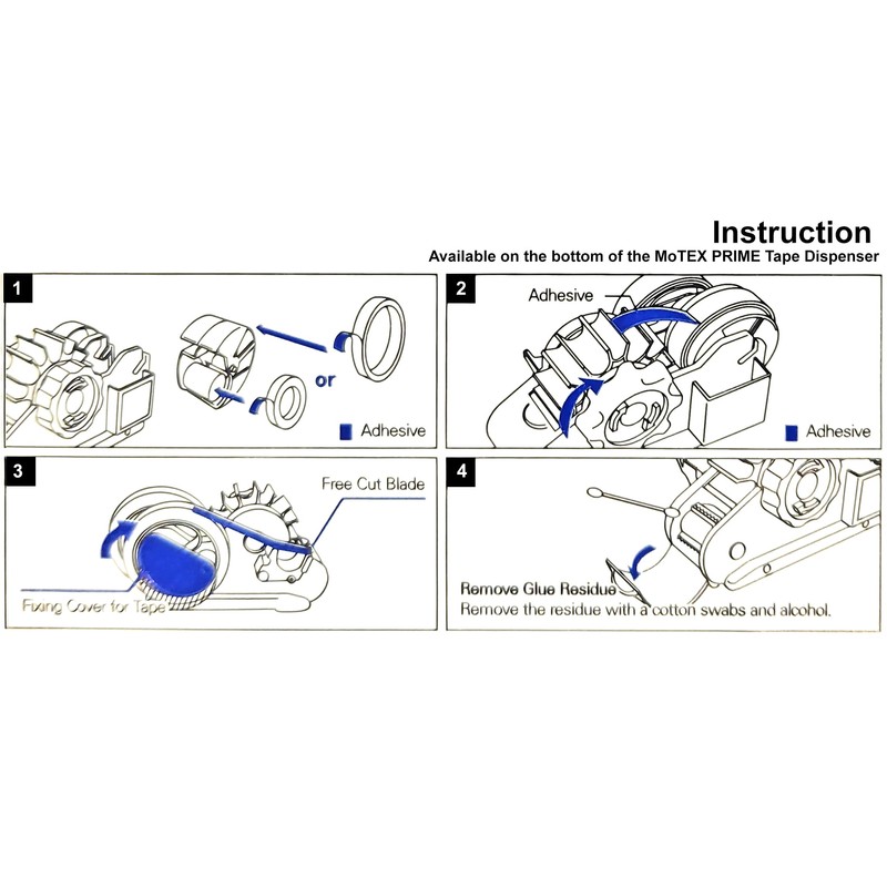 MoTEX Heat Tape Dispenser for Sublimation - 1" & 3"