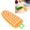 Vegetable Scrubber, Potato Scrubbing Brush Carrot Shape Hanging Vegetable Brush