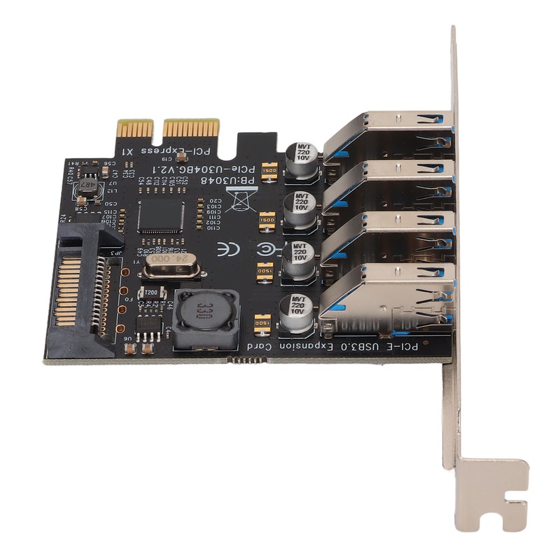 PCI E to USB 3.0 Expansion Card 5GB Transmission 4