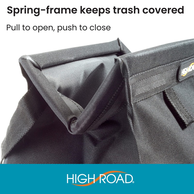 High Road Car Organizer with Car Trash Bin and Tissue
