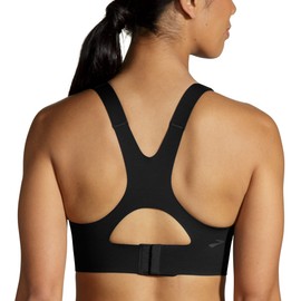 Brooks Women's Racerback 2.0 Sports Bra for High Impact Running, Workouts & Sports with Maximum Support - Black - 36D