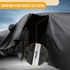 Partuto Car Cover Waterproof All Weather Sun Rain Protection Full