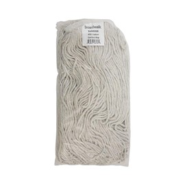 Boardwalk 2032CEA Cut-End Wet Mop Head, Cotton, No. 32, White