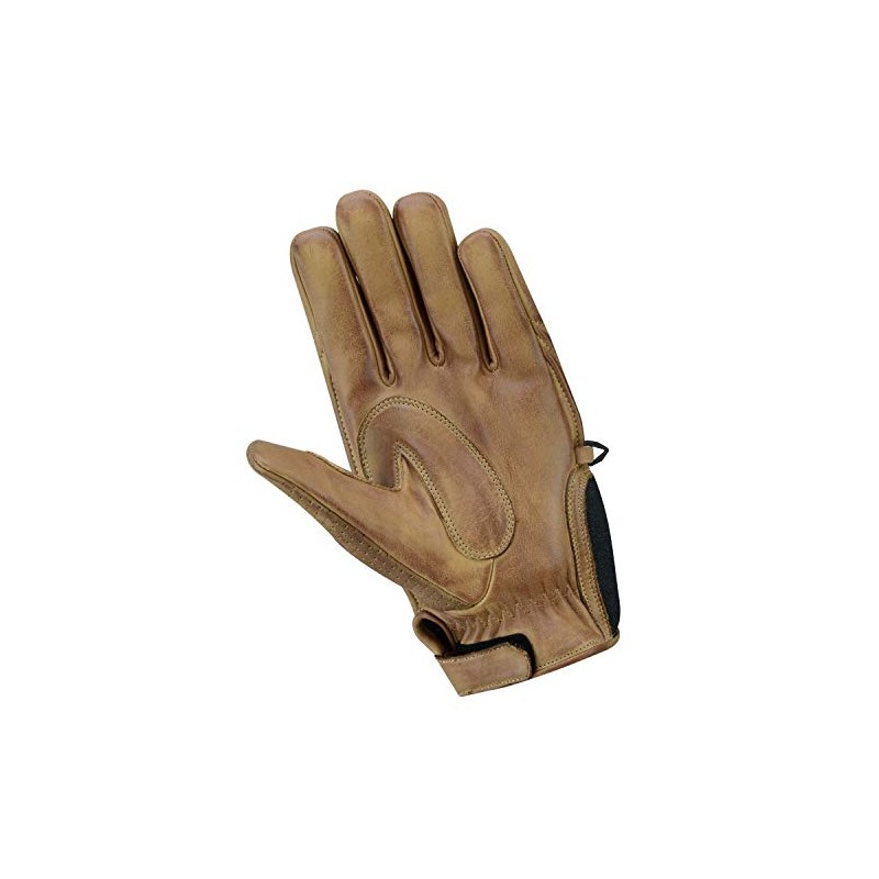 Motorcycle Gloves, Leather Motorcycle Gloves, Chopper Vintage Leather Gloves (3XL,