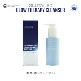 GLUTANEX™ CLEANSER Jabón Gel Seborregulador, Exfoliante, Aclarante y Antioxidante con Glutatión, AHA BHA LHA, Centella Asiática y Extracto de Árbol de Té (100ml.) De Corea Del Sur