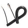Radio Microphone Cable Replacement Female Hand Mic Cord with Prewired