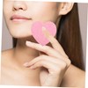 minkissy 10pcs Compressed Heart Facial Sponge Cleansing Sponges Makeup Removing