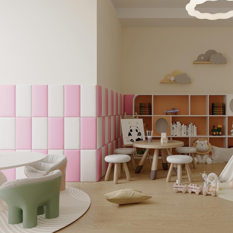 YU LI 3DH 3D Anti-Collision Wall Padding for Kids Self-Adhesive