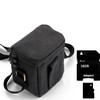 K-S-Trade Compatible With Canon IXUS 185 Camera Shoulder Carry Case