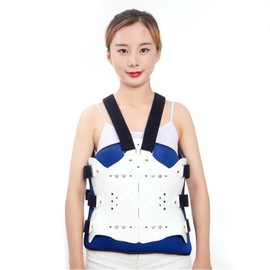 ERICAT Faja Toracolumbar Fija, Ortesis De Columna Lumbar, Seis Correas Ajustables Y Múltiples Protecciones Fijas, Diseño De Malla Transpirable Y...   