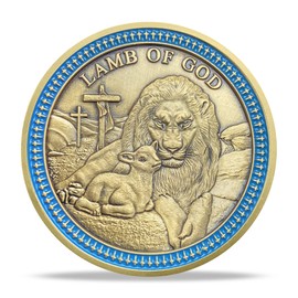 AtSKnSK Lamb of God Challenge Coin John 1:29