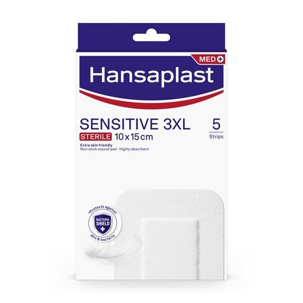 Hansaplast Sensitive 3XL Sterile Strips For Larger And Post-Operative Wounds10