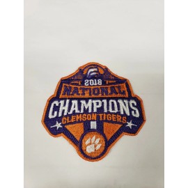 Unbranded 2018 Clemson Tigers National Championship Football  Patch !!