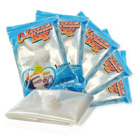 diMio 5 x Vacuum Bags Size L: 110 x 80 cm – Vacuum Storage Bags for Clothes, Duvets, Towels etc.