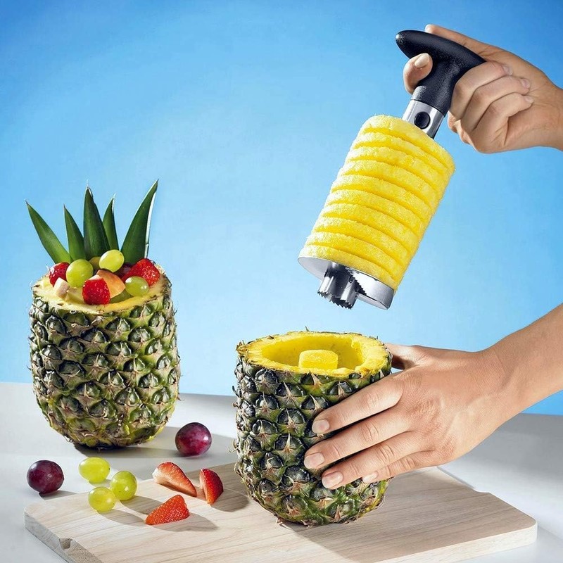 Pineapple Cutter, Reinforced, Thicker Blade, Stainless Steel Pineapple Cutter Remover