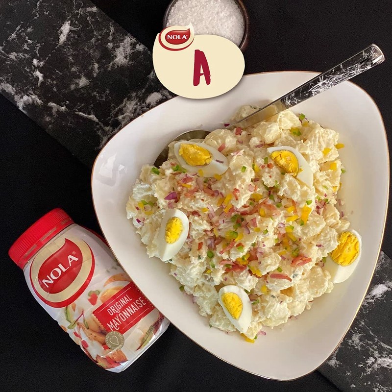 Nola Mayonnaise Bottle 27 Ounce|750g Imported from South Africa (Original,