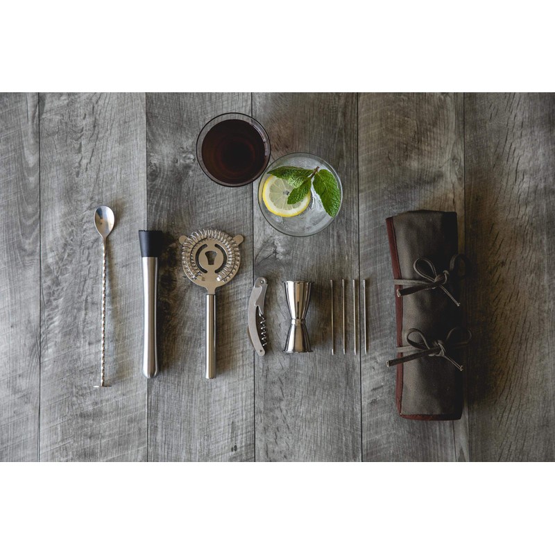 LEGACY - a Picnic Time Brand 10-Piece roll Bar tool