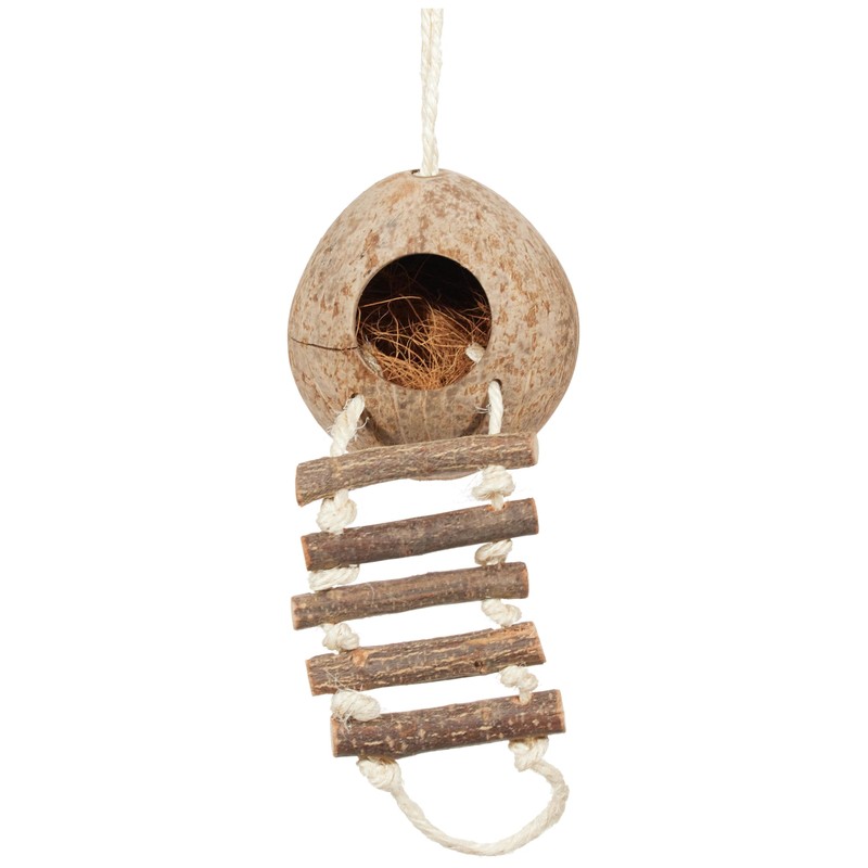 Trixie Coconut House for Hamsters, 56 x 13 cm, Single