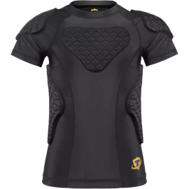 Diarludon 축구 야구 농구 페인트볼 셔츠용 디알루돈 유소년 리브 프로텍터 패딩 압축 [Padded Vest-White] Youth Rib Protector Padding for Soccer, Baseball, Basketball, and Paintball Shirts [Padded Vest-White]
