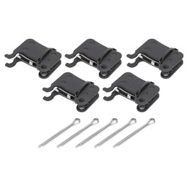 Keenso Pastillas de Freno de Disco,5 Pares Pastillas de Freno para Bicicleta para XTRM665,585,595,596,535,975,966,965,800,775,765,665,601,505,5501,5500,776