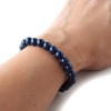 Blue North, Bracelet 8 mm 24 Grain Made in Taiwan