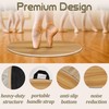 koretech Portable Dance Floor Round, 24" Ballet Wood Floor, Dance