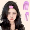 HL] Hair Clip Root Volume Clip Pink Three-Prong/ONESIZE 7ea