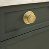 BRIXWELL Closet Back Plate Metal Material, Polished Brass Finish, 2-3/4"