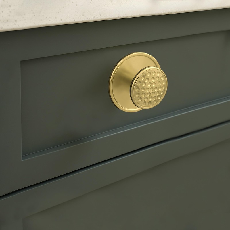 BRIXWELL Closet Back Plate Metal Material, Polished Brass Finish, 2-3/4"