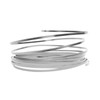 Vaessen Creative 24234-004 Aluminium flat wire 3,5x1mm 5m silver,