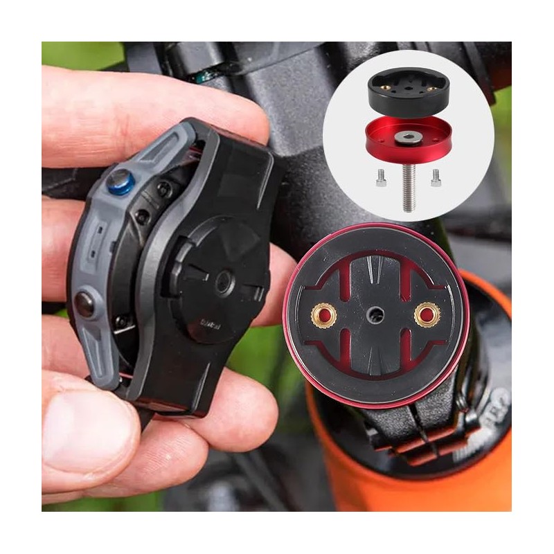 Bicycle Computer Mount for Garmin, Bicycle Mount Stem Cap, for