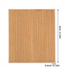TOYANDONA 80Pcs Solid Wood Boat Decking Strips - Cherry Maple