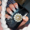 Dot Nails [Handmade Nail Tips] Magnetic Gel - Long Oval