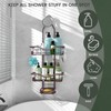 REINHARDT Shower Caddy Hanging Adjustable, Extended Length Rustproof Showers Caddy