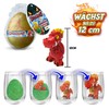 MEGGA EGG Set 3 Uova di Drago Magiche per Bambini