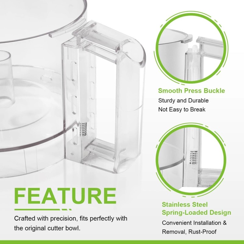 for Robot Coupe R2 Food Processor 3 Quart Clear Cutter