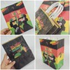 LOONELO 12pcs Black History Month Paper Treat Bags with Handle,