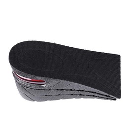 ORFOFE 1 Pair Invisible Height Increasing Insoles for Unisex Shoe Pads Comfortable Shockproof Design Durable Material for Use Fit to Reduce Foot Pressure