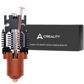 Creality Ender 3 V3 SE Hotend, Ender 3 V3 KE Kit de bloque de calefacción de cerámica con boquilla de intercambio rápido, kit de actualización Hotend 300 ℃ alta temperatura 600 mm/s impresión de alta