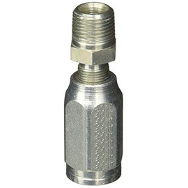 Gates G27100-0606 Hydraulic Coupling, 3/8-18, Silver