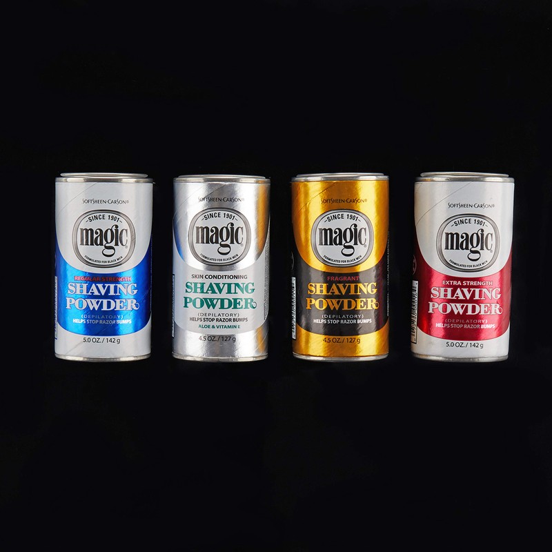 SoftSheen-Carson Magic Razorless Shaving for Men, Magic Shaving Powder with